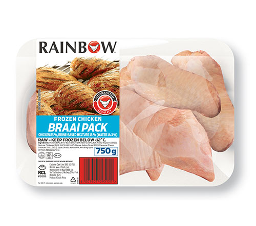 Rainbow Chicken Braai Pack 750g