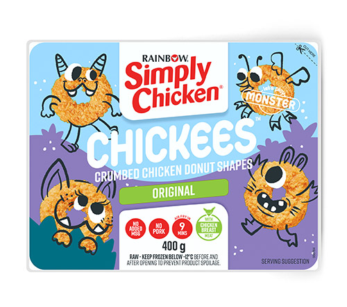 Simply Chicken Chickees 400g Donuts Monster
