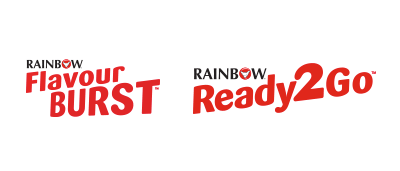 Rainbow FlavourBurst Ready2Go logo