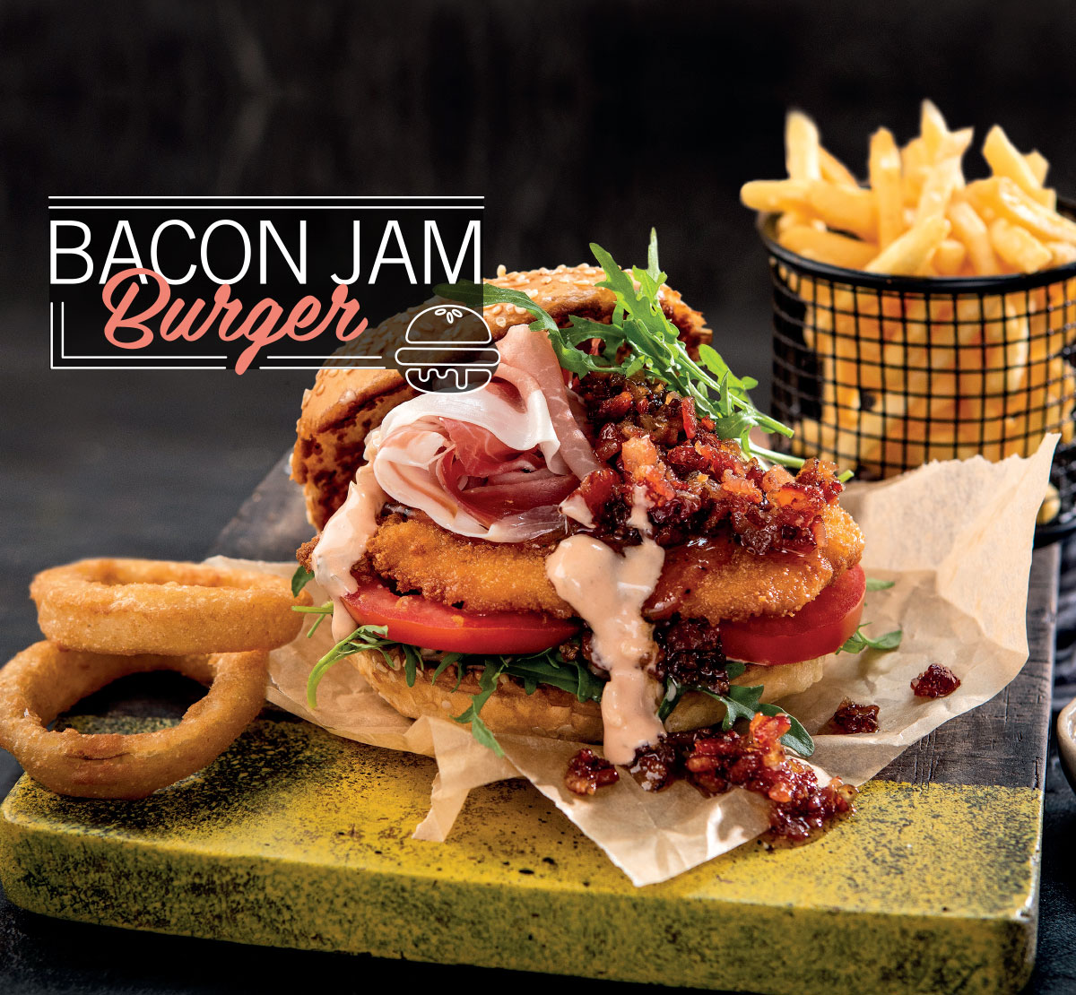 Bacon Jam Burger