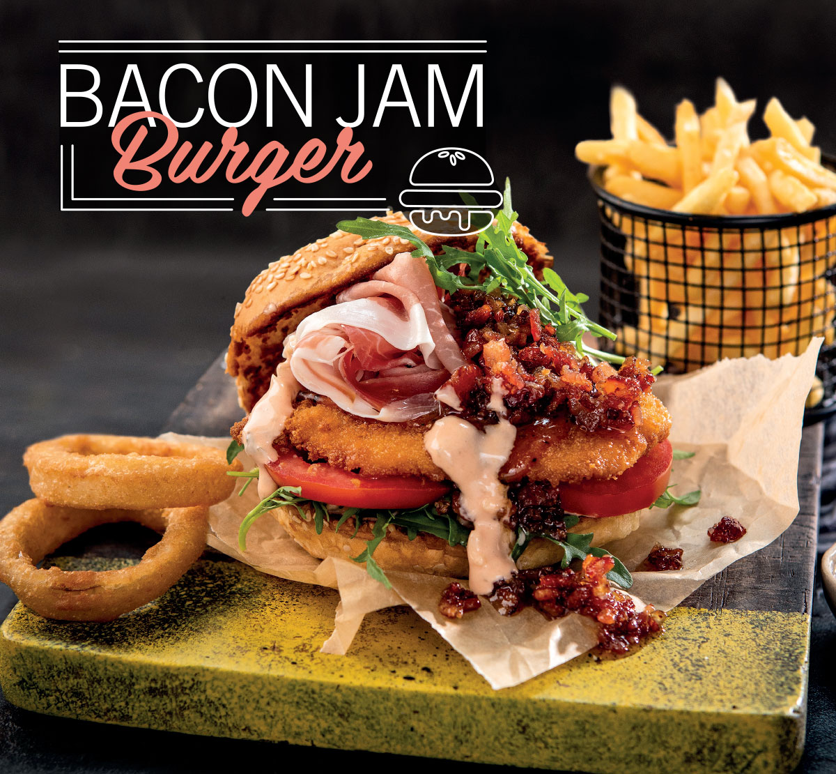 Bacon Jam Burger